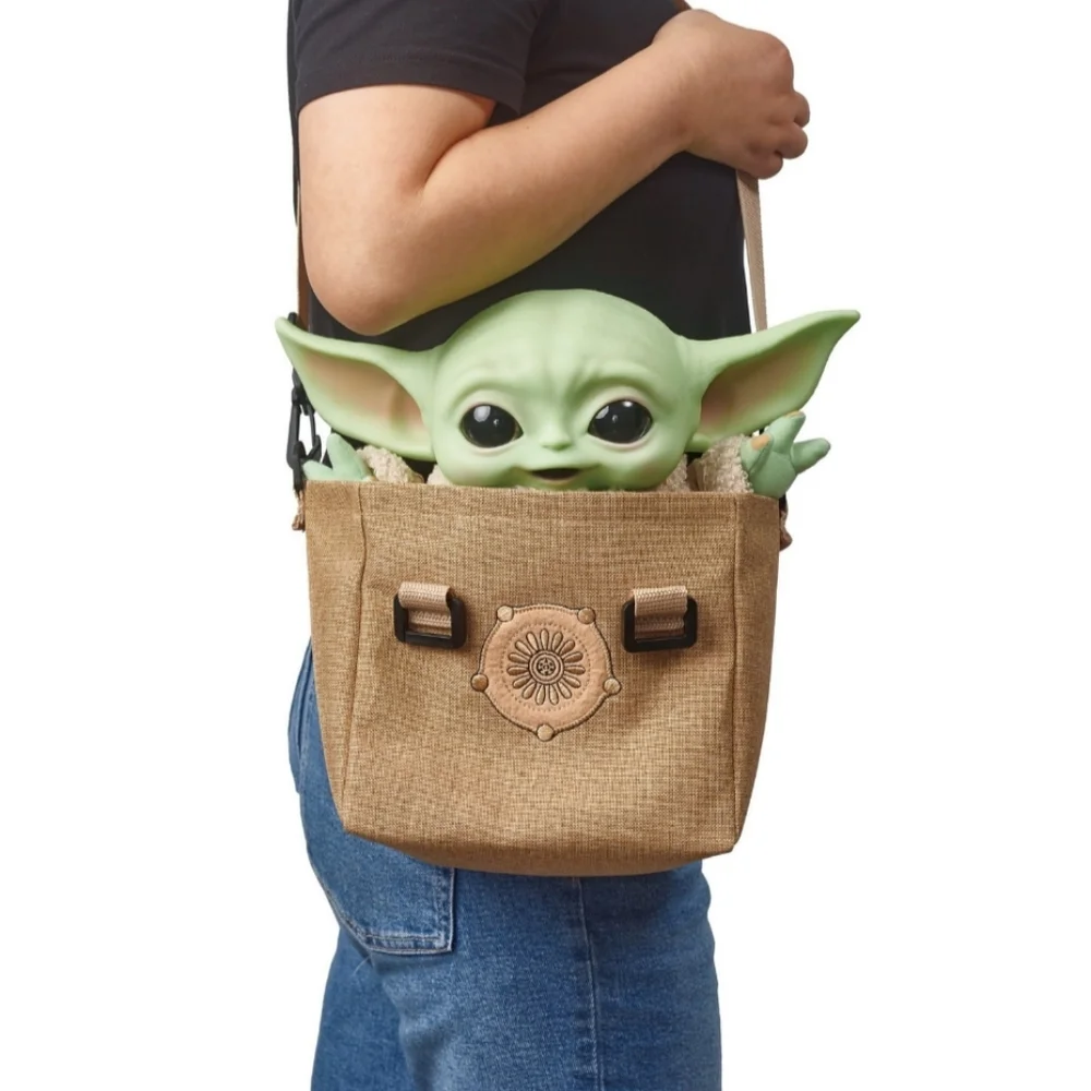 Star Wars The Mandalorian Grogu Plush Set, Character Doll with Soft Body, Sounds